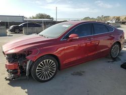 Ford salvage cars for sale: 2017 Ford Fusion SE