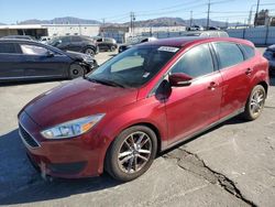 Salvage cars for sale from Copart Sun Valley, CA: 2016 Ford Focus SE