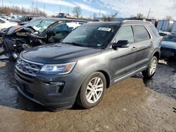 Salvage cars for sale at Bridgeton, MO auction: 2018 Ford Explorer XLT