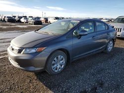 Honda Civic Vehiculos salvage en venta: 2012 Honda Civic LX