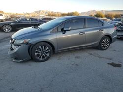 Salvage cars for sale at Las Vegas, NV auction: 2013 Honda Civic EX