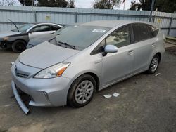 Salvage cars for sale at Martinez, CA auction: 2014 Toyota Prius V