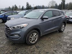 Salvage cars for sale from Copart Graham, WA: 2016 Hyundai Tucson Limited