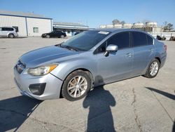 Subaru salvage cars for sale: 2012 Subaru Impreza Premium