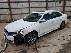 Salvage cars for sale at Columbia Station, OH auction: 2014 Volkswagen Passat SE