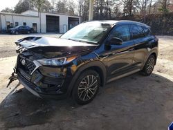 Salvage cars for sale at Hueytown, AL auction: 2020 Hyundai Tucson Limited