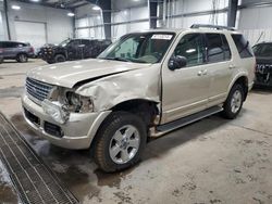 Salvage cars for sale at Ham Lake, MN auction: 2005 Ford Explorer Limited