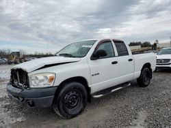 Salvage cars for sale at auction: 2008 Dodge RAM 1500 ST