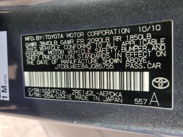 2010 Toyota Corolla Base