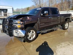 Salvage cars for sale at Spartanburg, SC auction: 2016 Chevrolet Silverado K2500 Heavy Duty LTZ