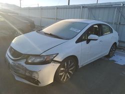 Salvage cars for sale at Magna, UT auction: 2015 Honda Civic EXL