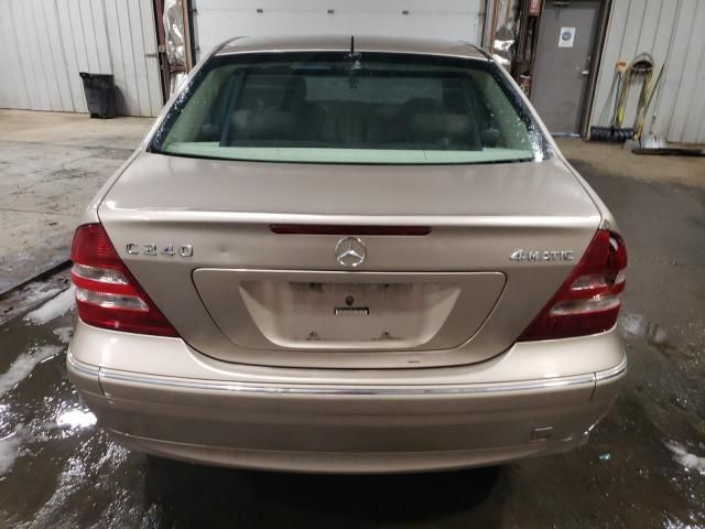 2005 Mercedes-Benz C 240 4matic