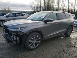 Salvage cars for sale from Copart Arlington, WA: 2024 Acura MDX Technology