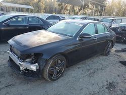 Salvage cars for sale at Savannah, GA auction: 2018 Mercedes-Benz E 300