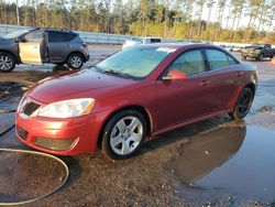 2010 Pontiac G6 en venta en Harleyville, SC