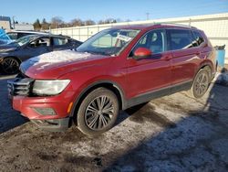 Salvage cars for sale from Copart Pennsburg, PA: 2019 Volkswagen Tiguan SE