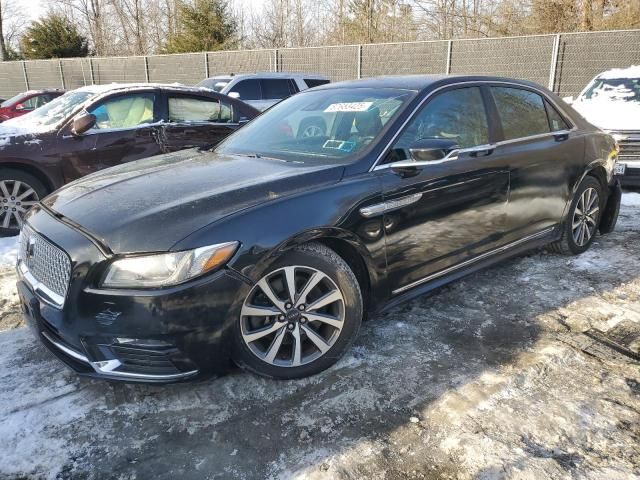 2019 Lincoln Continental