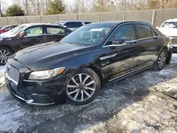 Salvage cars for sale at Waldorf, MD auction: 2019 Lincoln Continental