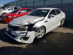 KIA salvage cars for sale: 2015 KIA Optima LX