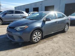 Salvage cars for sale at Jacksonville, FL auction: 2014 Toyota Corolla L