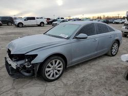 Salvage cars for sale at Indianapolis, IN auction: 2015 Audi A6 Premium