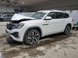 Salvage cars for sale at Candia, NH auction: 2024 Volkswagen Atlas SEL Premium R-Line