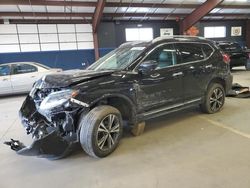 Salvage cars for sale at East Granby, CT auction: 2017 Nissan Rogue SV