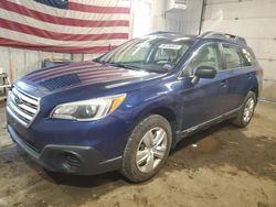 Salvage cars for sale from Copart Lyman, ME: 2015 Subaru Outback 2.5I