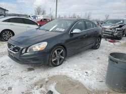 Salvage cars for sale at Pekin, IL auction: 2012 Volvo S60 T6