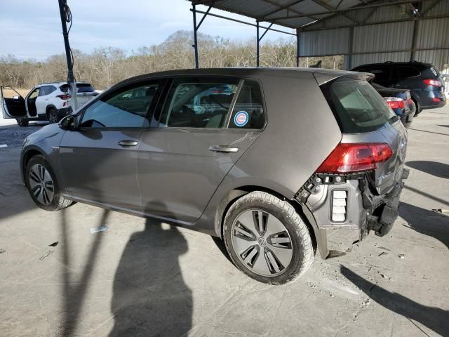 2016 Volkswagen E-GOLF SE