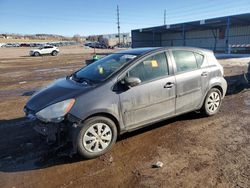 Salvage cars for sale at Colorado Springs, CO auction: 2013 Toyota Prius C