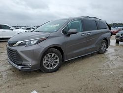 Salvage cars for sale at Houston, TX auction: 2024 Toyota Sienna XLE