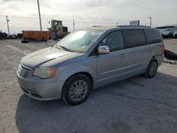 Salvage cars for sale at Oklahoma City, OK auction: 2014 Chrysler Town & Country Touring L