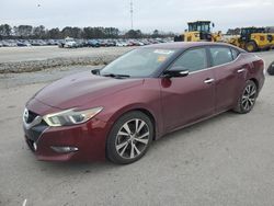 Salvage cars for sale from Copart Dunn, NC: 2017 Nissan Maxima 3.5S