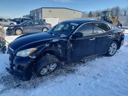 Salvage cars for sale at Wayland, MI auction: 2011 Infiniti M37 X