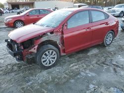 Salvage cars for sale at Seaford, DE auction: 2022 Hyundai Accent SE