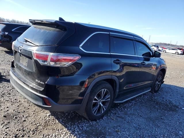 2016 Toyota Highlander XLE