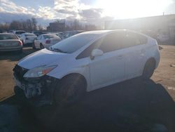 Salvage cars for sale at New Britain, CT auction: 2013 Toyota Prius