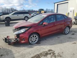 Salvage cars for sale at Duryea, PA auction: 2015 Ford Fiesta SE