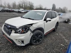 Subaru salvage cars for sale: 2019 Subaru Forester Sport