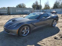 Chevrolet Corvette salvage cars for sale: 2015 Chevrolet Corvette Stingray Z51 3LT