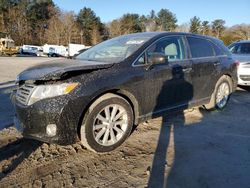 Salvage cars for sale at Mendon, MA auction: 2012 Toyota Venza LE