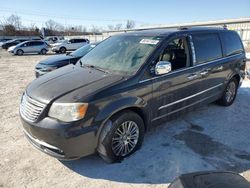 Chrysler Town & Country Limited salvage cars for sale: 2012 Chrysler Town & Country Limited