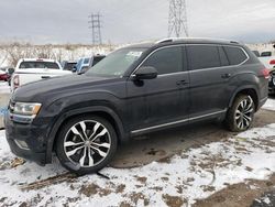 Salvage cars for sale at Littleton, CO auction: 2019 Volkswagen Atlas SEL Premium