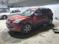 Salvage cars for sale at Candia, NH auction: 2016 Ford Escape Titanium