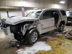 Salvage cars for sale at Indianapolis, IN auction: 2017 Cadillac Escalade Platinum