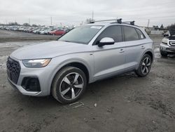 Salvage cars for sale at Eugene, OR auction: 2023 Audi Q5 Premium Plus 45