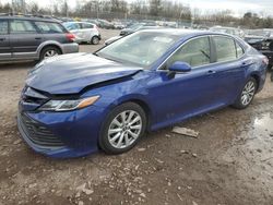 Salvage cars for sale from Copart Chalfont, PA: 2018 Toyota Camry L