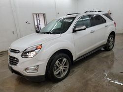 Salvage cars for sale at Madisonville, TN auction: 2017 Chevrolet Equinox Premier