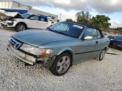 Saab salvage cars for sale: 2002 Saab 9-3 SE